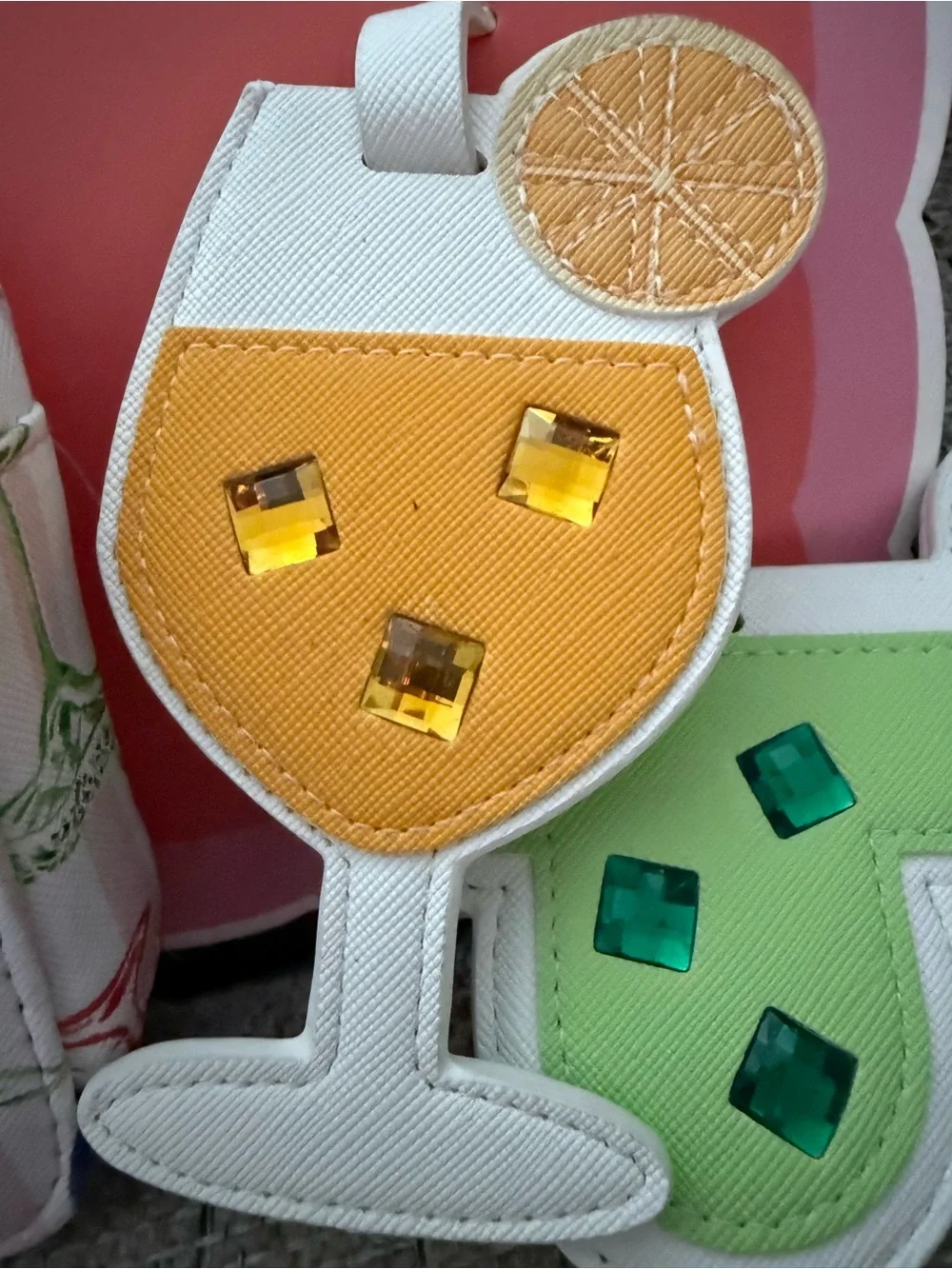 🍸NEW🍸Cocktail Gift Tag Set - Pink, Orange, Green